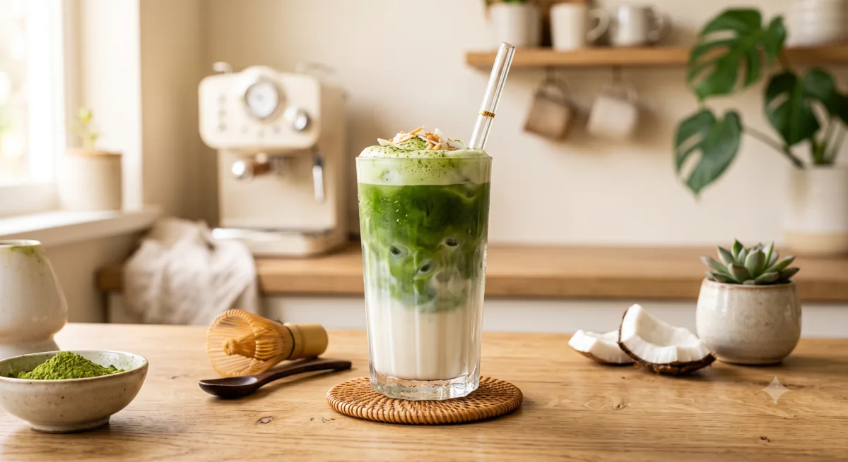 Coconut Matcha Latte