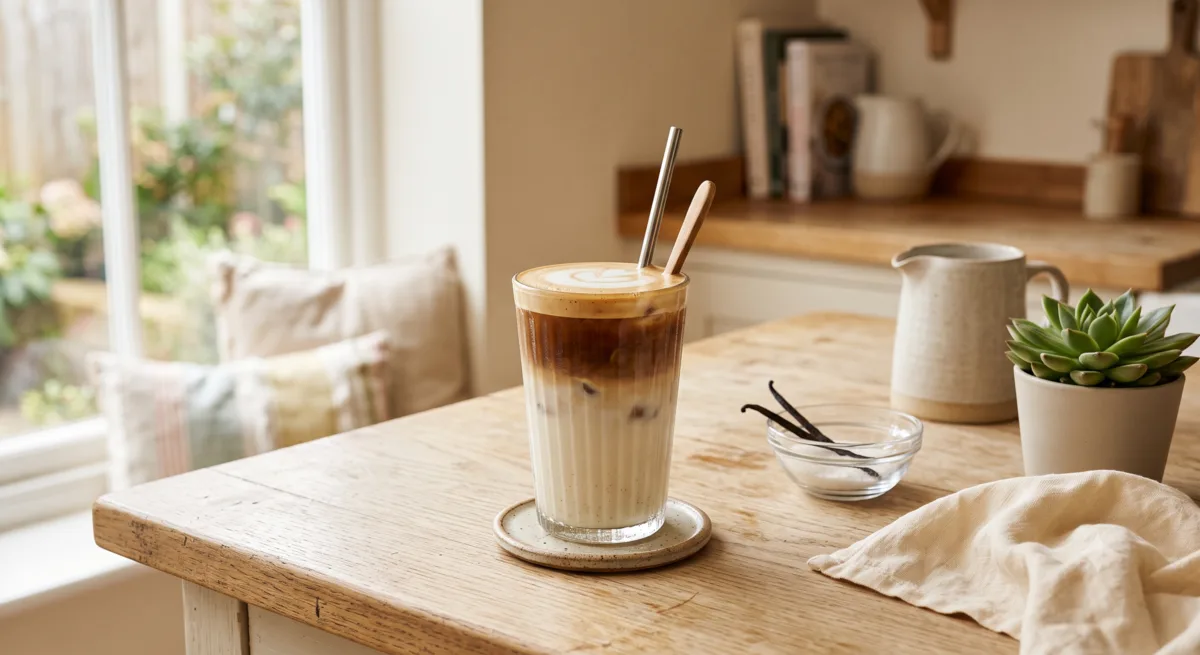 Iced Vanilla Latte