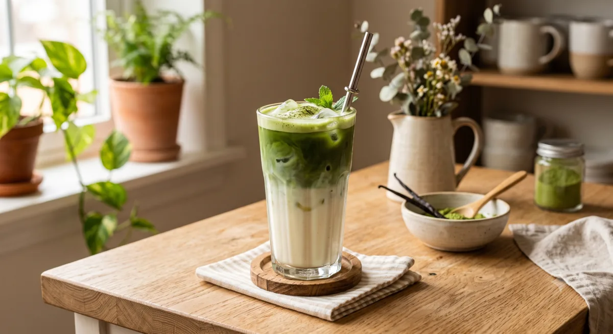 Vanilla Matcha Latte