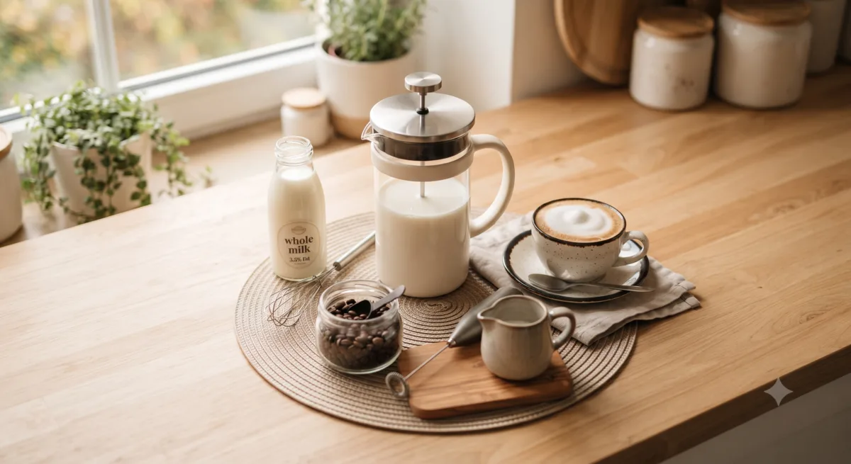 How to Froth Milk Without a Machine