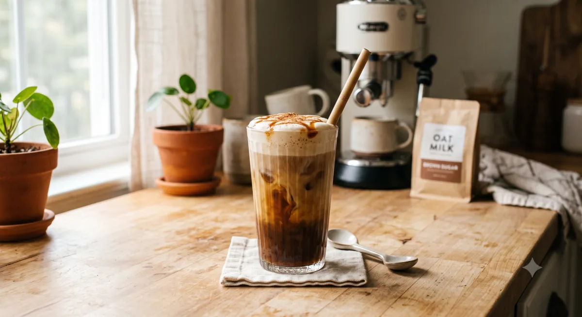 Starbucks Brown Sugar Oatmilk Shaken Espresso (Copycat)
